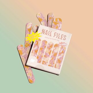 Glam & Grace Nail Files in Terrazzo