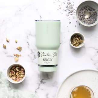 Ever Eco Large Insulated Tumbler In Sage