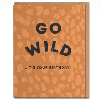 Daydream Prints Birthday Card in Go Wild
