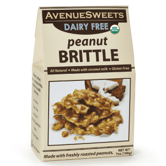 AvenueSweets Dairy Free Vegan Peanut Brittle