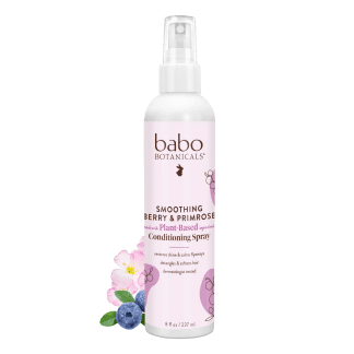 Babo Botanicals Berry Primrose Smoothing Detangling Spray