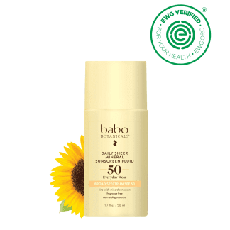 Babo Botanicals Daily Sheer Fluid SPF50