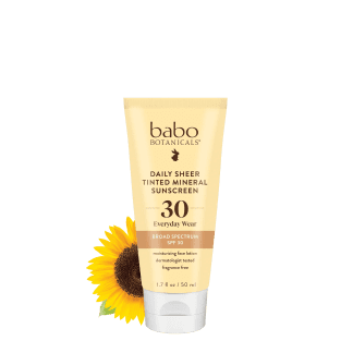 Babo Botanicals Daily Sheer Tinted Facial Mineral Sunscreen SPF 30