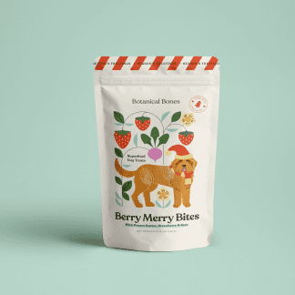 Botanical Bones Training Treats in Berry Merry Bites